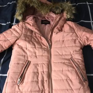 Long puffer lightweight coat